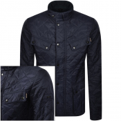 Barbour International Ariel Quilted Jacket Navy